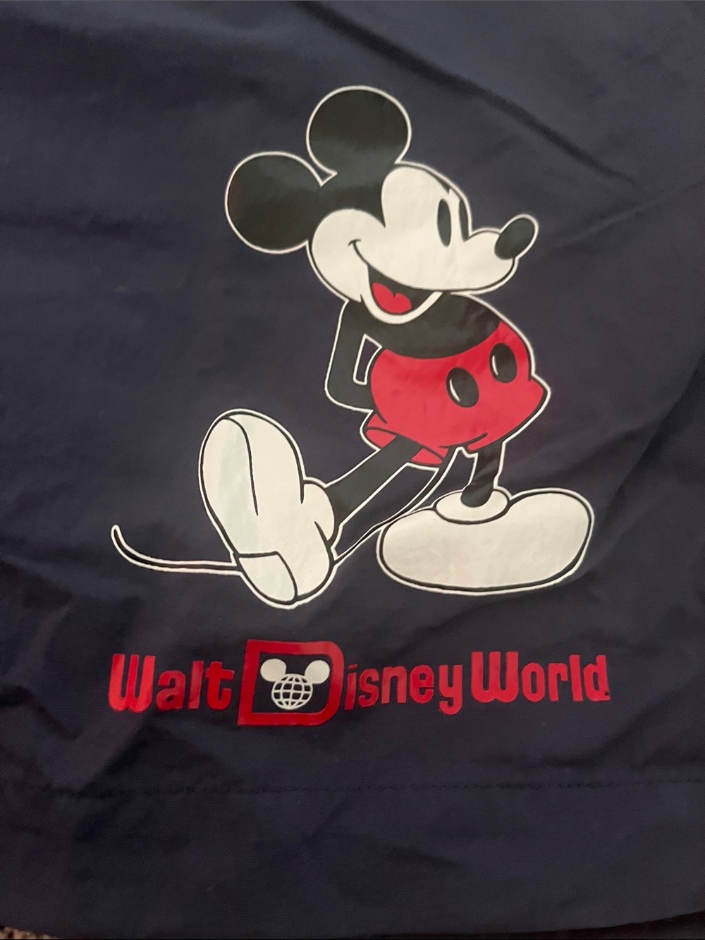 Disney Navy Mickey Mouse Walt Disney World shorts